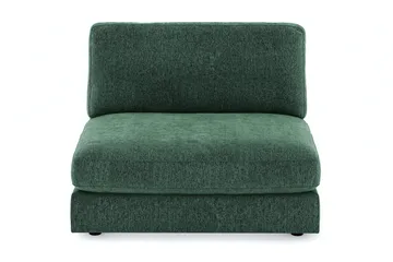 Arken 2-sits Mittmodul i Sammet 120 cm bred - Mörkgrön - Möbler - Soffa - Modulsoffa - Mittmodul