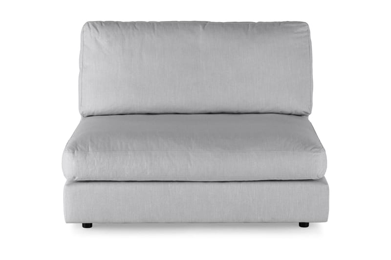 Arken 2-sits Mittmodul i Tyg 120 cm bred - Grå - Möbler - Soffa - Modulsoffa - Mittmodul