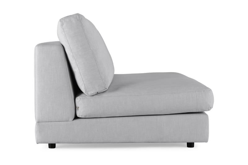 Arken 2-sits Mittmodul i Tyg 120 cm bred - Grå - Möbler - Soffa - Modulsoffa - Mittmodul