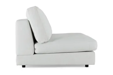 Arken 2-sits Mittmodul i Tyg 120 cm bred - Ljusgrå - Möbler - Soffa - Modulsoffa - Mittmodul