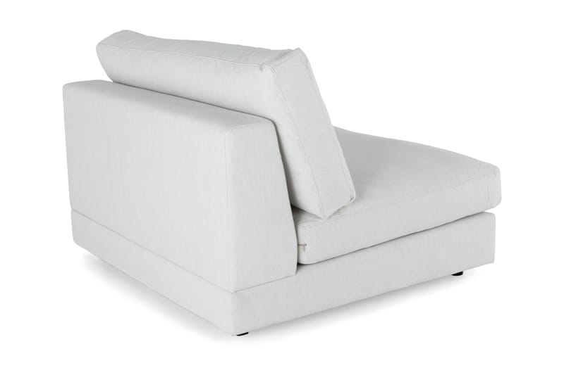 Arken 2-sits Mittmodul i Tyg 120 cm bred - Ljusgrå - Möbler - Soffa - Modulsoffa - Mittmodul