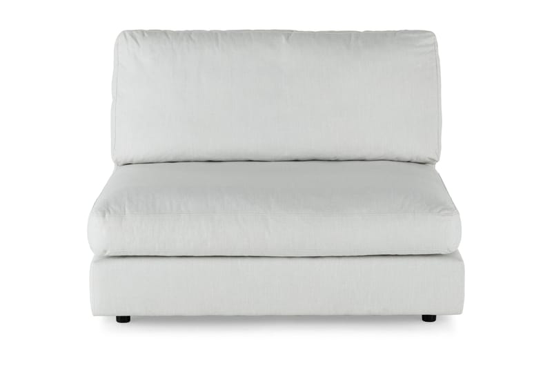 Arken 2-sits Mittmodul i Tyg 120 cm bred - Ljusgrå - Möbler - Soffa - Modulsoffa - Mittmodul