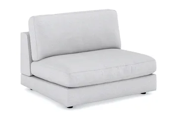 Arken 2-sits Mittmodul i Tyg 120 cm bred - Ljusgrå - Möbler - Soffa - Modulsoffa - Mittmodul