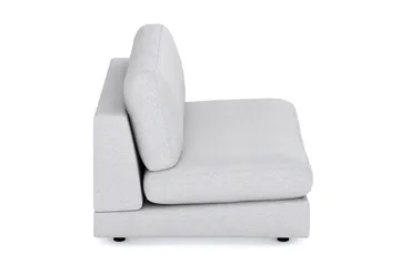 Arken 2-sits Mittmodul i Tyg 120 cm bred - Ljusgrå - Möbler - Soffa - Modulsoffa - Mittmodul