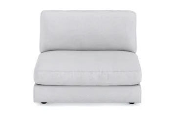 Arken 2-sits Mittmodul i Tyg 120 cm bred - Ljusgrå - Möbler - Soffa - Modulsoffa - Mittmodul