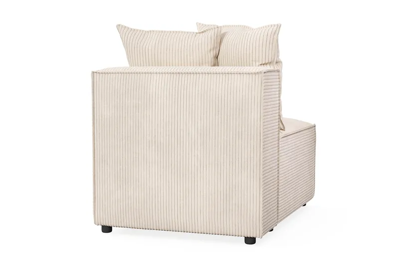Cubo 1-sits Mittmodul i Manchester 80 cm bred - Beige - Möbler - Soffa - Modulsoffa - Mittmodul