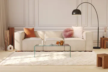 Cubo 1-sits Mittmodul i Manchester 80 cm bred - Beige - Möbler - Soffa - Modulsoffa - Mittmodul