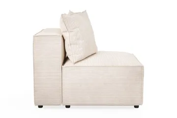 Cubo 1-sits Mittmodul i Manchester 80 cm bred - Beige - Möbler - Soffa - Modulsoffa - Mittmodul