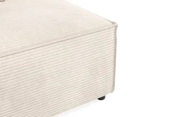 Cubo 1-sits Mittmodul i Manchester 80 cm bred - Beige - Möbler - Soffa - Modulsoffa - Mittmodul