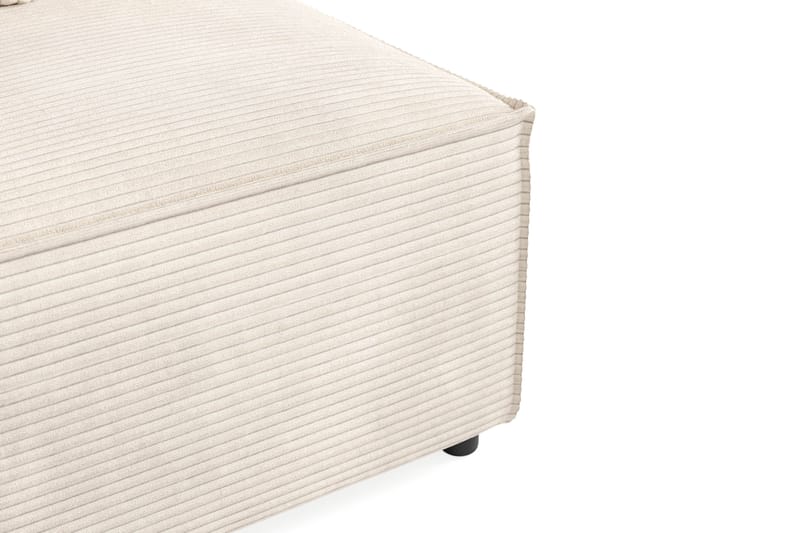 Cubo 1-sits Mittmodul i Manchester 80 cm bred - Beige - Möbler - Soffa - Modulsoffa - Mittmodul
