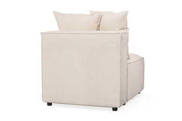 Cubo 1-sits Mittmodul i Tyg 80 cm bred - Beige - Möbler - Soffa - Modulsoffa - Mittmodul
