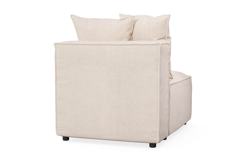 Cubo 1-sits Mittmodul i Tyg 80 cm bred - Beige - Möbler - Soffa - Modulsoffa - Mittmodul