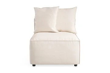 Cubo 1-sits Mittmodul i Tyg 80 cm bred - Beige - Möbler - Soffa - Modulsoffa - Mittmodul