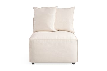 Cubo 1-sits Mittmodul i Tyg 80 cm bred - Beige - Möbler - Soffa - Modulsoffa - Mittmodul