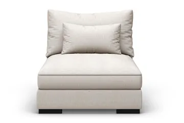Dubai Mittmodul Extra Djup - Beige - Möbler - Soffa - Modulsoffa - Mittmodul