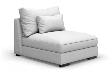 Dubai Mittmodul - Ljusgrå - Möbler - Soffa - Modulsoffa - Mittmodul