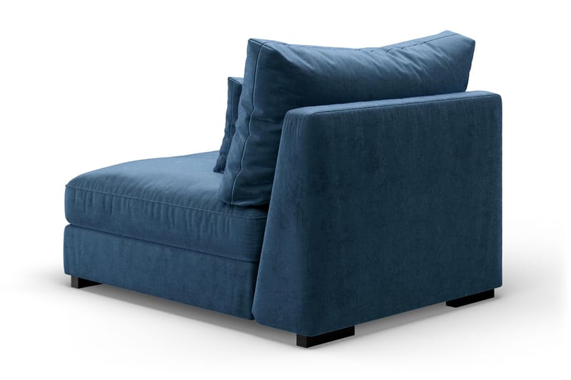 Dubai Mittmodul Sammet - Blå - Möbler - Soffa - Modulsoffa - Mittmodul