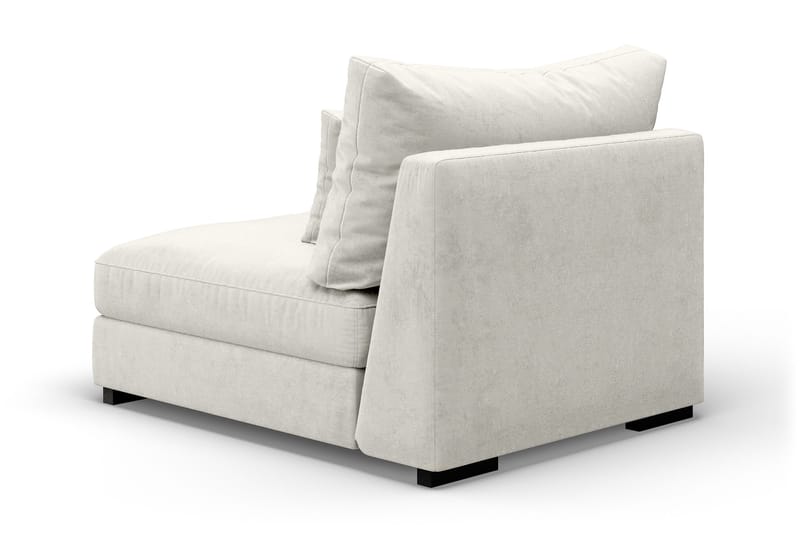 Dubai Mittmodul Sammet Extra Djup - Vit - Möbler - Soffa - Modulsoffa - Mittmodul