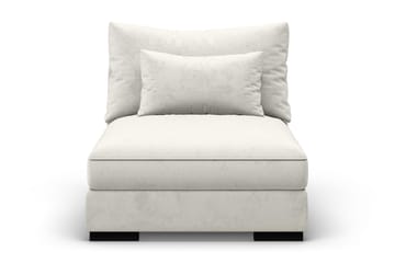 Dubai Mittmodul Sammet Extra Djup - Vit - Möbler - Soffa - Modulsoffa - Mittmodul