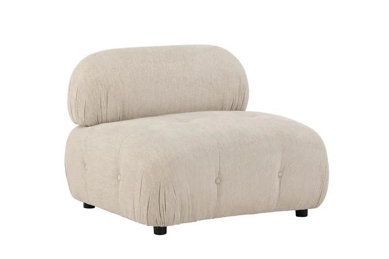 Mittmodul Mika 95 cm - Beige - Möbler - Soffa - Modulsoffa - Mittmodul
