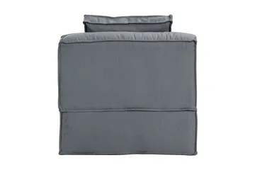 Oceanis 1,5-sits Mittmodul - Ljusgrå/Svart - Möbler - Soffa - Modulsoffa - Mittmodul