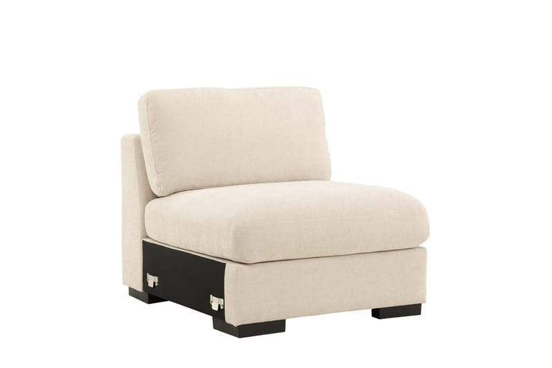 Mittmodul Salerno i Tyg - Beige - Möbler - Soffa - Modulsoffa - Mittmodul