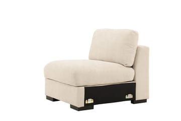 Mittmodul Salerno i Tyg - Beige - Möbler - Soffa - Modulsoffa - Mittmodul