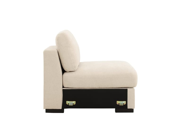 Mittmodul Salerno i Tyg - Beige - Möbler - Soffa - Modulsoffa - Mittmodul