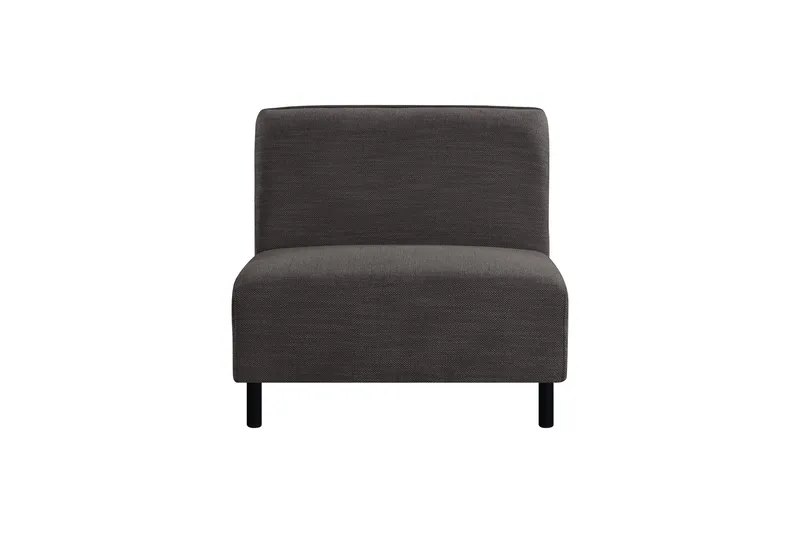 Space 1,5-sits Mittmodul - Mörkgrå - Möbler - Soffa - Modulsoffa - Mittmodul