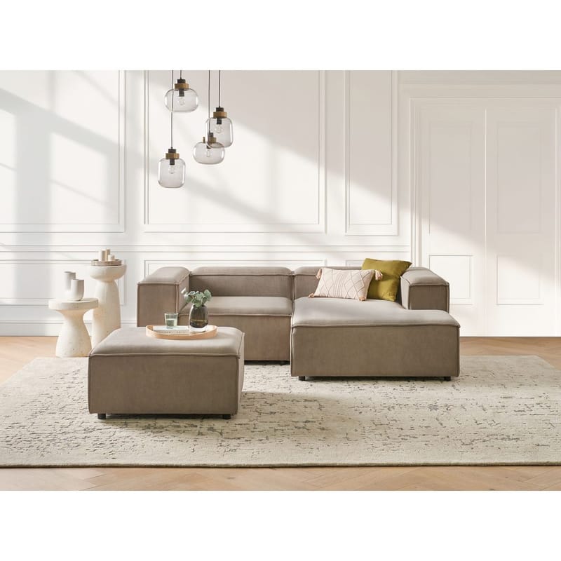 Modulär soffa met fotpall Ardal - Möbler - Soffa - Modulsoffa - Komplett modulsoffa