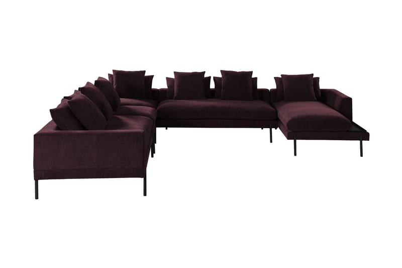 Modulhörnsoffa Treeton 7-sits med Divan - Komplett modulsoffa