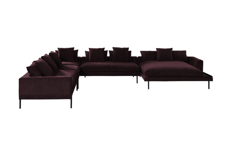 Modulhörnsoffa Treeton 7-sits med Divan - Komplett modulsoffa