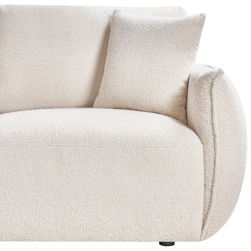 Modulsoffa 2-sits Mesnali - Off-White - Möbler - Soffa - Modulsoffa - Komplett modulsoffa