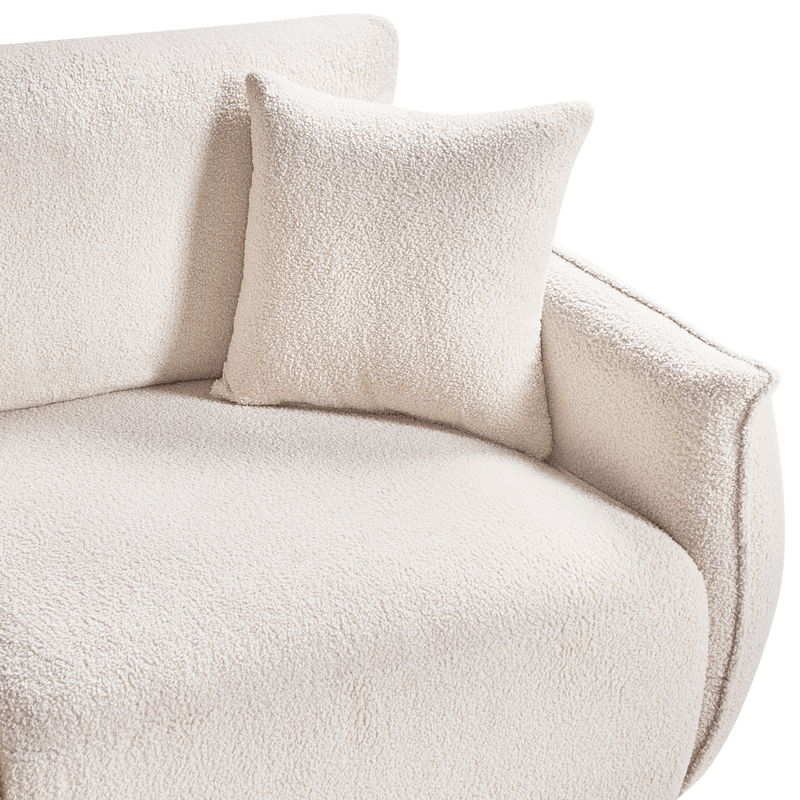 Modulsoffa 2-sits Mesnali - Off-White - Möbler - Soffa - Modulsoffa - Komplett modulsoffa