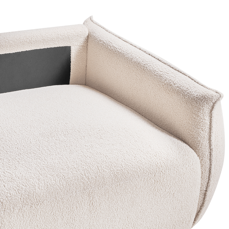 Modulsoffa 2-sits Mesnali - Off-White - Möbler - Soffa - Modulsoffa - Komplett modulsoffa