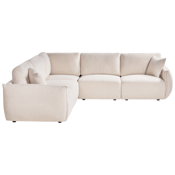 Modulsoffa 5-sits Mesnali Högervänd - Off-White - Möbler - Soffa - Modulsoffa - Komplett modulsoffa