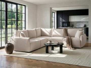 Modulsoffa 5-sits Mesnali Högervänd - Off-White - Möbler - Soffa - Modulsoffa - Komplett modulsoffa
