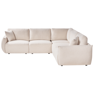 Modulsoffa 5-sits Mesnali Vänstervänd - Off-White - Möbler - Soffa - Modulsoffa - Komplett modulsoffa