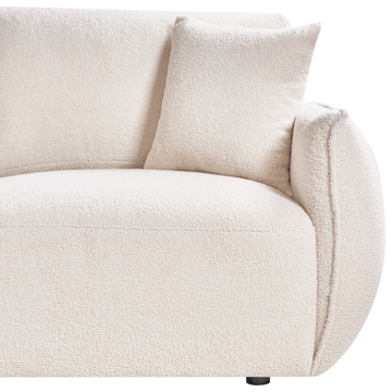 Modulsoffa 5-sits Mesnali Vänstervänd - Off-White - Möbler - Soffa - Modulsoffa - Komplett modulsoffa