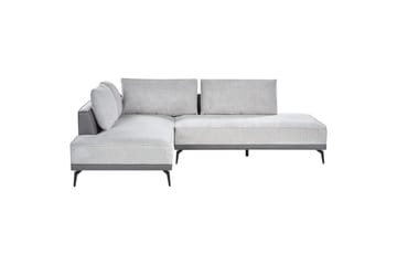 Modulsoffa Myken Grå/svart, Högervänd - Grå/svart, Högervänd - Möbler - Soffa - Modulsoffa - Komplett modulsoffa