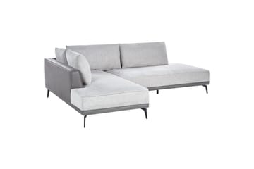 Modulsoffa Myken Grå/svart, Högervänd - Grå/svart, Högervänd - Möbler - Soffa - Modulsoffa - Komplett modulsoffa