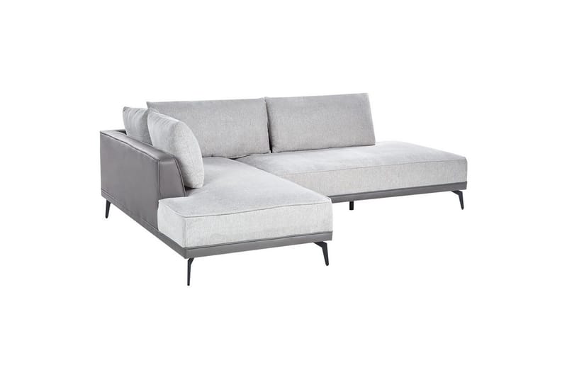 Modulsoffa Myken Grå/svart, Högervänd - Grå/svart, Högervänd - Möbler - Soffa - Modulsoffa - Komplett modulsoffa