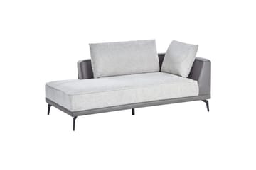Modulsoffa Myken Grå/svart, Högervänd - Grå/svart, Högervänd - Möbler - Soffa - Modulsoffa - Komplett modulsoffa