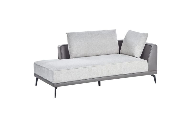 Modulsoffa Myken Grå/svart, Högervänd - Grå/svart, Högervänd - Möbler - Soffa - Modulsoffa - Komplett modulsoffa