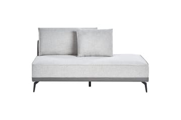 Modulsoffa Myken Grå/svart, Högervänd - Grå/svart, Högervänd - Möbler - Soffa - Modulsoffa - Komplett modulsoffa