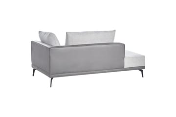 Modulsoffa Myken Grå/svart, Högervänd - Grå/svart, Högervänd - Möbler - Soffa - Modulsoffa - Komplett modulsoffa