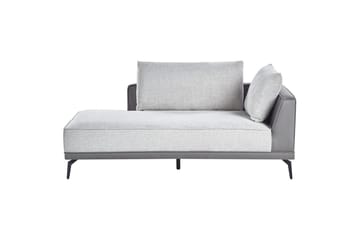 Modulsoffa Myken Grå/svart, Högervänd - Grå/svart, Högervänd - Möbler - Soffa - Modulsoffa - Komplett modulsoffa