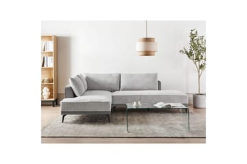 Modulsoffa Myken Grå/svart, Högervänd - Grå/svart, Högervänd - Möbler - Soffa - Modulsoffa - Komplett modulsoffa
