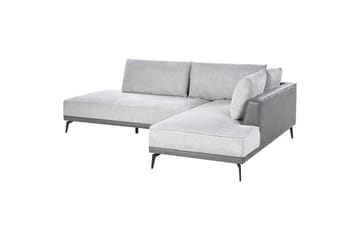 Modulsoffa Myken Grå/svart, Vänstervänd - Grå - Möbler - Soffa - Modulsoffa - Övriga moduler till modulsoffa