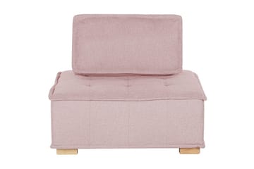 Modulsoffa Tibro Rosa/ljust trä - Rosa/ljust trä - Möbler - Soffa - Modulsoffa - Komplett modulsoffa